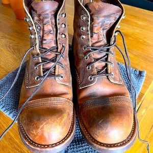 Red Wing Iron Ranger 6” Boot Size 10